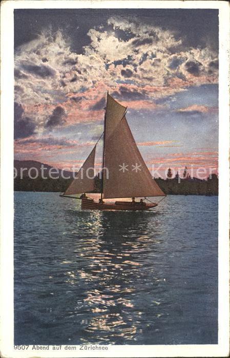 Segelboote Zürichsee