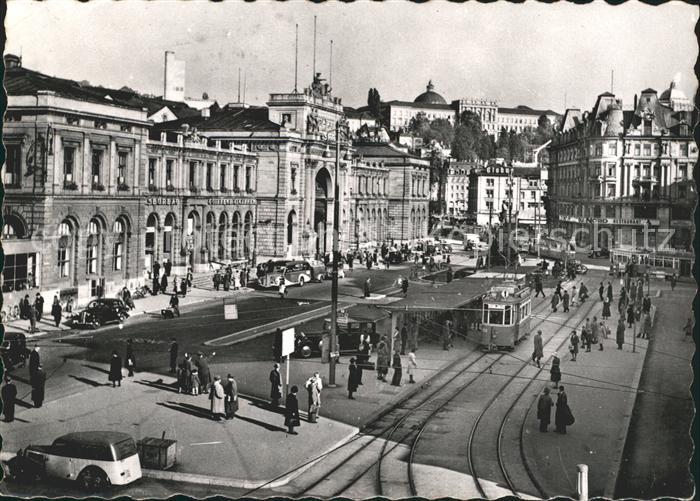 Bahnhof Zürich Hauptbahnhof Strassenbahn