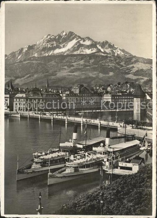 Dampfer Binnenschifffahrt Pilatus Luzern