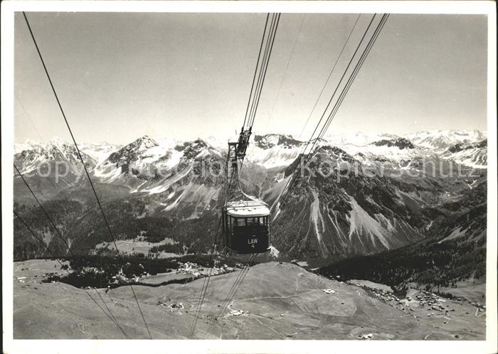 Seilbahn Arosa Weisshorn 2. Sektion