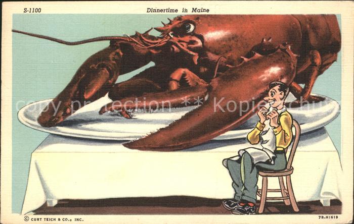 Lebensmittel Hummer Dinnertime Maine