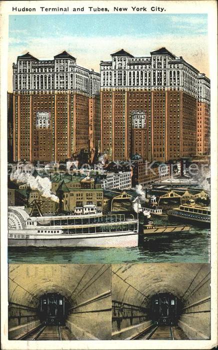 U-Bahn Subway Underground Hudson Terminal and Tubes New York City