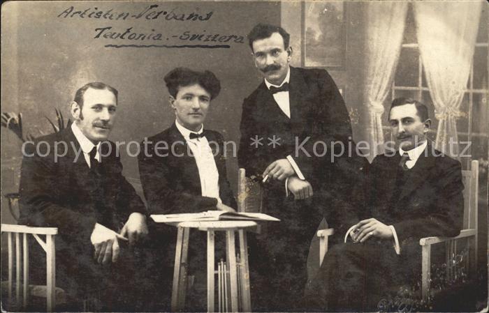 Artistik Zirkus Artistique Cirque Circ-- Artisten-Verband Teutonia Svizzera Stem