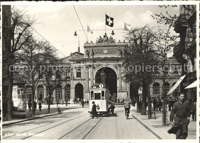 Bahnhof Zuerich Strassenbahn