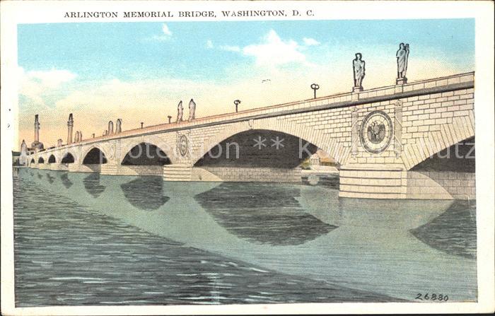Washington DC Arlington memorial Bridge