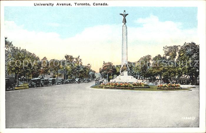 Toronto Canada University Avenue