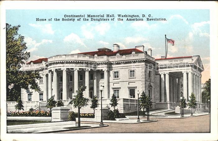 Washington DC Continental memorial hall