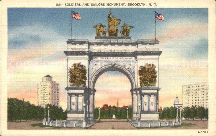 Brooklyn New York Soldiers Sailors Monument