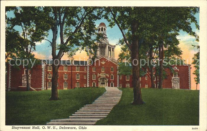 Delaware Ohio Stuyvesant Hall