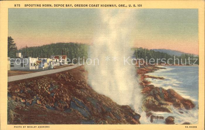 Portland Oregon Spouting horn Depoe bay, Oregon coast highway
