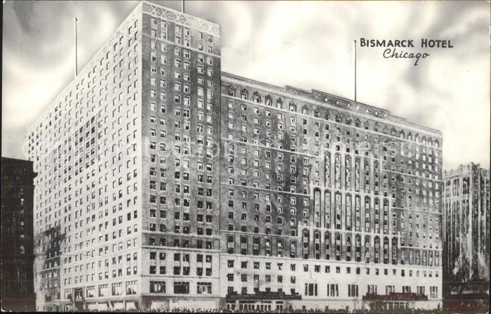 Chicago Illinois Bismarck hotel