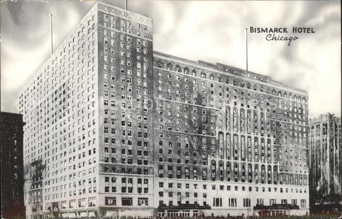 Chicago Illinois Bismarck hotel