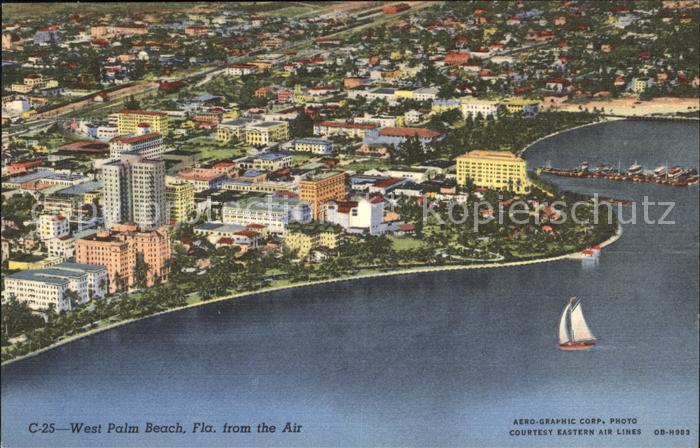 West Palm Beach from the air