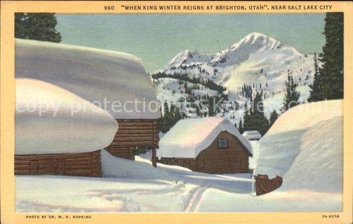 Utah US-State Wasatch Mountains