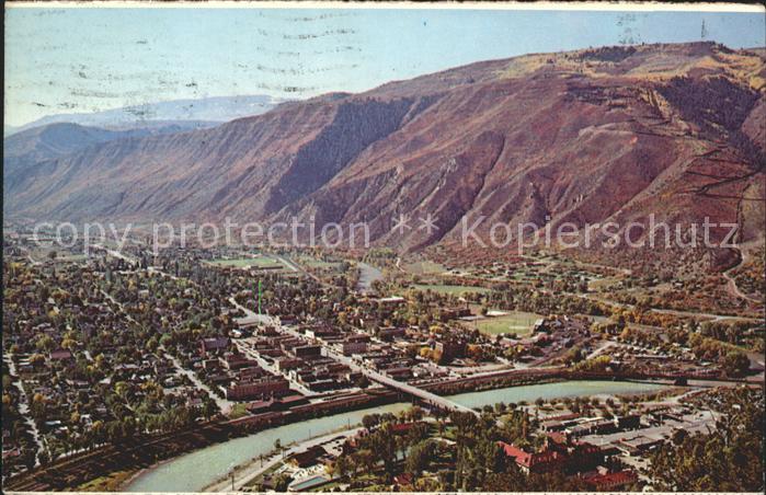 Glenwood Springs from lookout mountain
