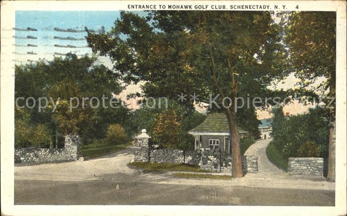 Schenectady Entrance to Mohawk golf club