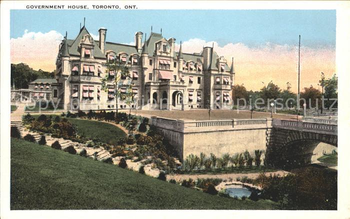 Toronto Canada Government house