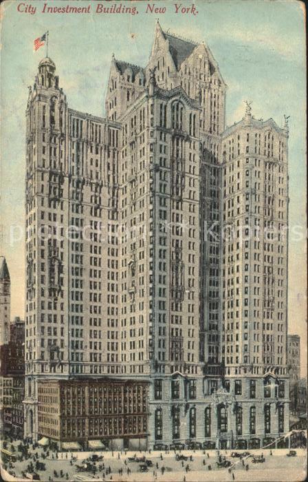 New York City City Investment building