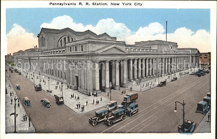 New York City Pennsylvania R. R. station