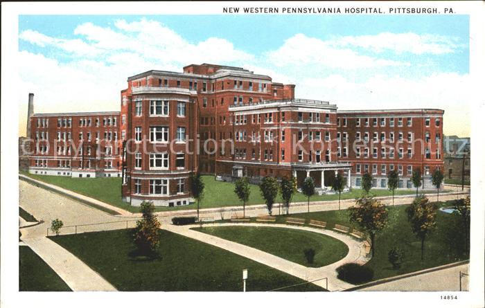 Pittsburg Pennsylvania New Western Pennsylvania Hospital