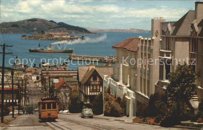 San Francisco California Cable Car Hyde Street