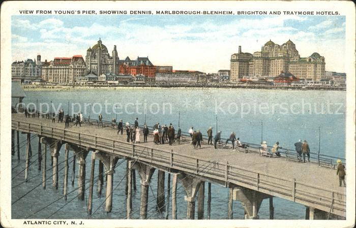 Atlantic City New Jersey Dennis Marlborough-Blenheim Brighton ans Traymore Hotel