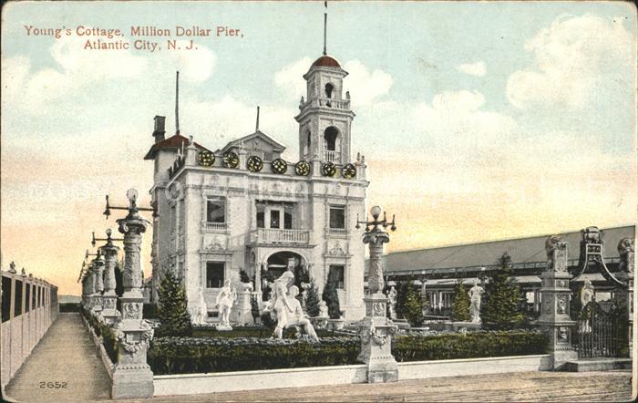 Atlantic City New Jersey Young's Cottage Million Dollar Pier