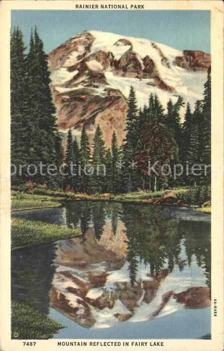 Paradise Valley Arizona Fairy Lake Rainier National Park
