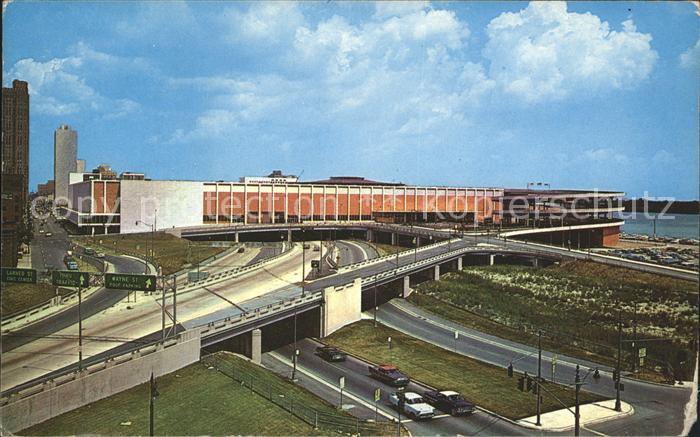 Detroit Michigan Cobo Hall Expressways