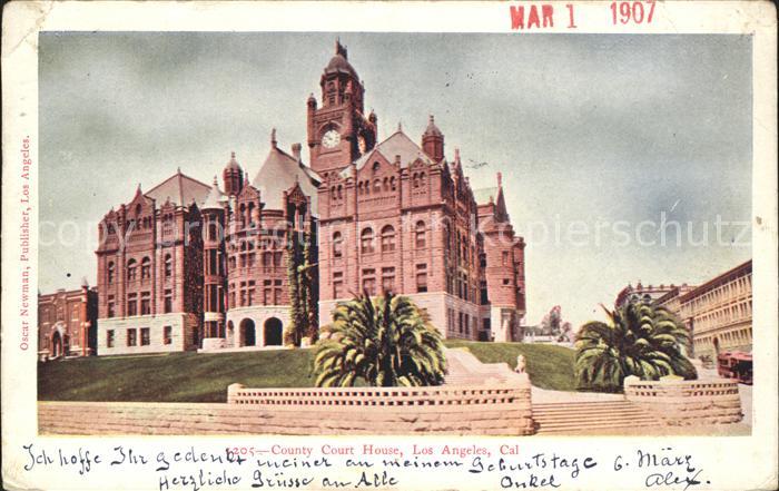 Los Angeles California County Court House