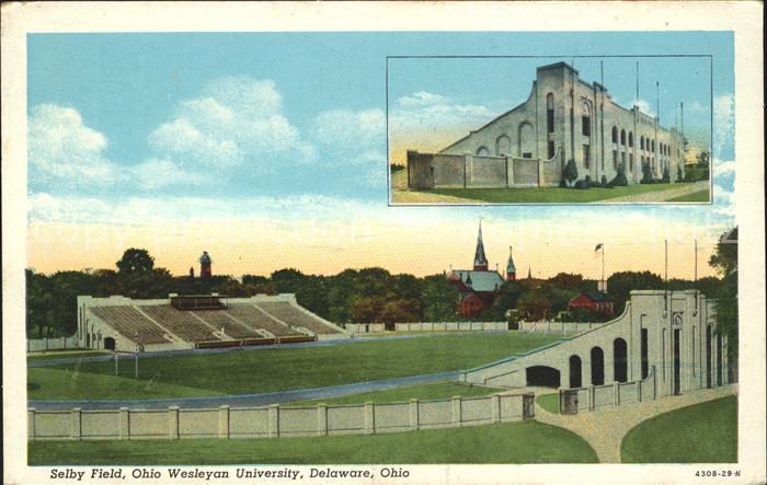 Delaware Ohio Selby Field Ohio Wesleyan University