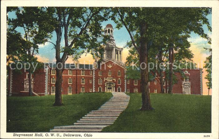 Delaware Ohio Stuyvesant Hall