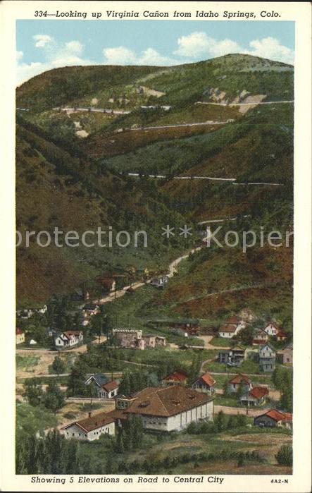 Idaho Springs Virginia Canon
