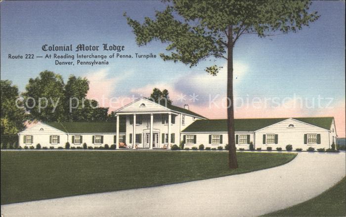 Denver Pennsylvania Colonial Motor Lodge