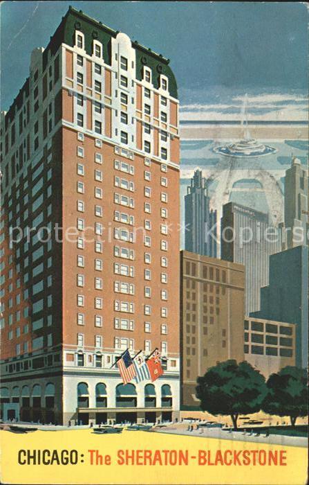 Chicago Illinois Sheraton-Blackstone
