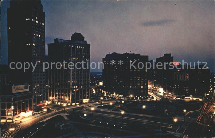 Detroit Michigan Grand Circus Park