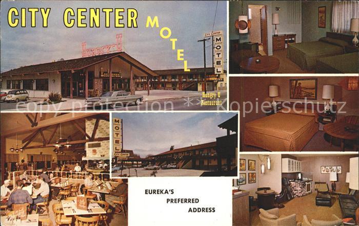 Eureka California City Center Motel Hungry U Restaurant