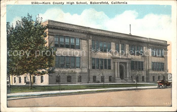 Bakersfield California Kern County High School
