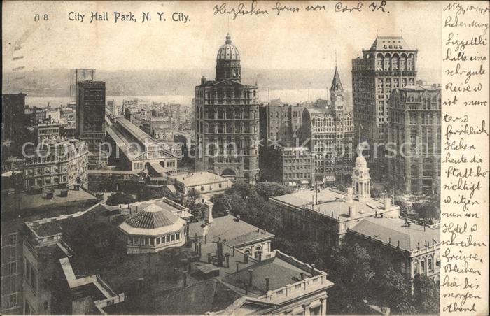 New York City City Hall Park