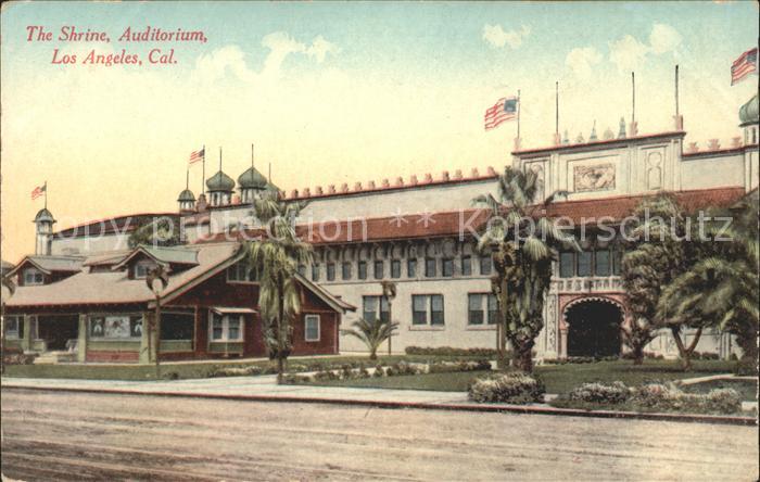 Los Angeles California The Shrine Auditorium