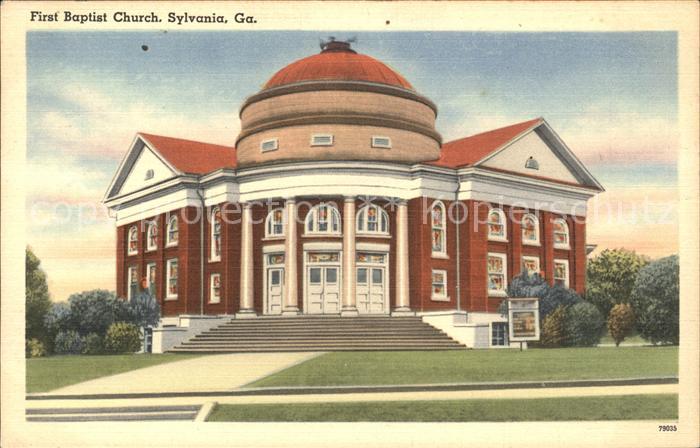 Sylvania Georgia First Baptist Church
