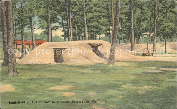 Petersburg Virginia Battlefield Park Entrance to Tunnels