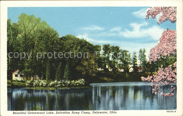 Delaware Ohio Greenwood Lake Salvation Army Camp