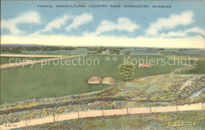 Wyoming US-State Agricultural Country near Torrington