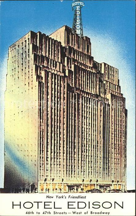 New York City Hotel Edison