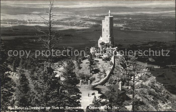 Colorado Springs Will Rogers Shrine of the Sun Broadmoor Cheyenne Mountain