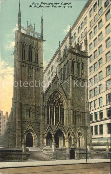 Pittsburg Pennsylvania First Presbyterian Church