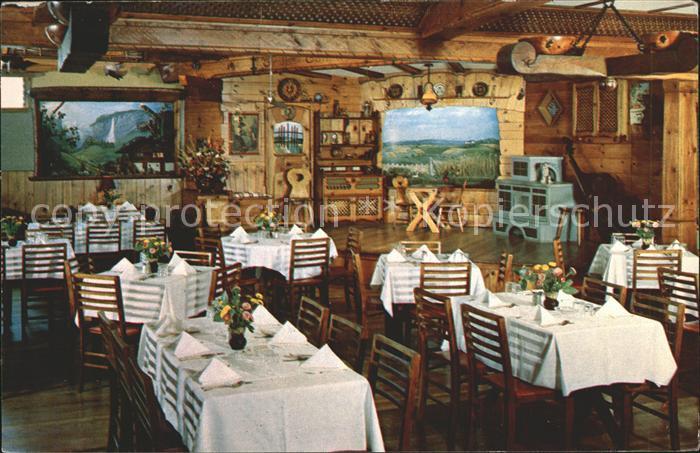 Los Angeles California Switzerland Restaurant and Cocktail Lounge