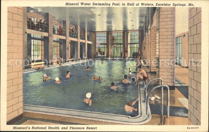 Excelsior Springs Mineral Water Swimming Pool Hall of Waters