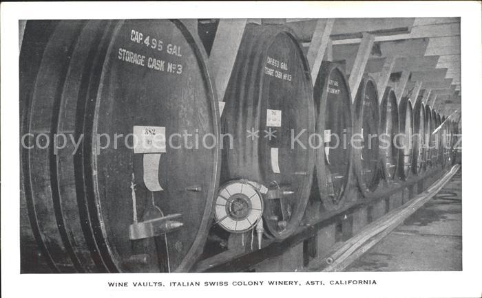 Asti California Wine Vaults Italian Swiss Colony Winery